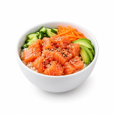 Seattle Sutton's Healthy Eating Bonsai Salmon Bowl 2000 Calorie Plan