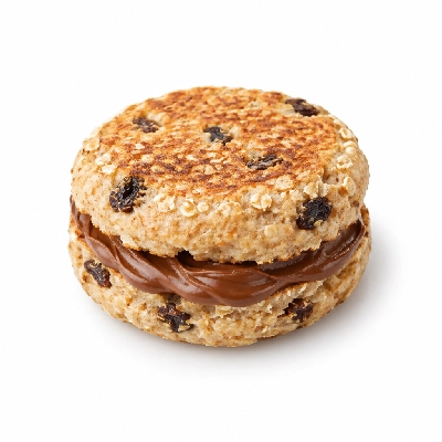 Seattle Sutton's Healthy Eating Breakfast Cinnamon Raisin Oatmeal English Muffin & Hazelnut Spread