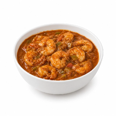 Seattle Sutton's Healthy Eating Cajun Shrimp Etouffee 1200 Calorie Plan