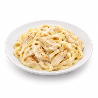 Seattle Sutton's Healthy Eating Chicken Fettuccine Alfredo 1200 Calorie Plan
