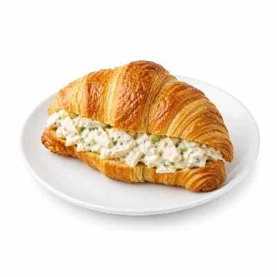 Seattle Sutton's Healthy Eating Chicken Salad on Croissant 1200 Calorie Plan