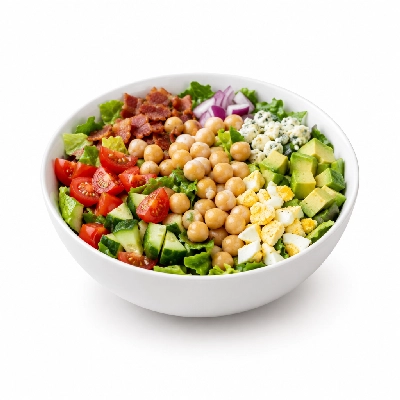 Seattle Sutton's Healthy Eating Chickpea Cobb Salad 1500 Calorie Plan