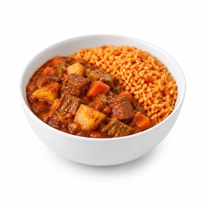 Seattle Sutton's Healthy Eating Chile Cazuela with Spanish Rice 2000 Calorie Plan