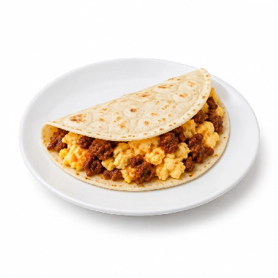 Seattle Sutton's Healthy Eating Chorizo and Egg Breakfast Taco 1200 Calorie Plan