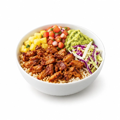 Seattle Sutton's Healthy Eating El Pastor Bowl 1500 Calorie Plan
