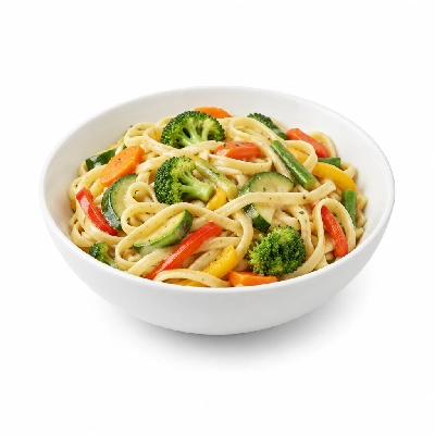 Seattle Sutton's Healthy Eating Garlic Pasta Primavera Vegetarian Plan
