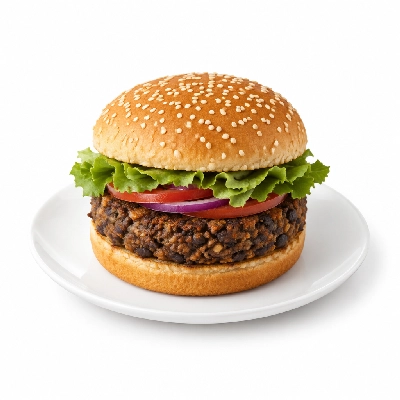 Seattle Sutton's Healthy Eating Chipotle Black Bean Burger 1500 Calorie Plan