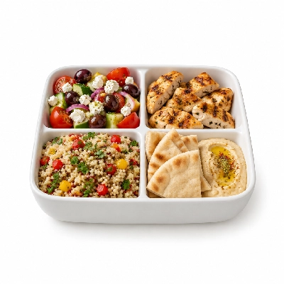 Seattle Sutton's Healthy Eating Mediterranean Lunch Box 1500 Calorie Plan