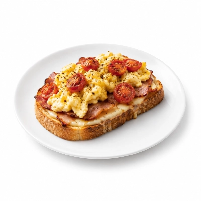 Seattle Sutton's Healthy Eating Open-Faced Breakfast Sandwich 1500 Calorie Plan