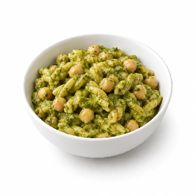 Seattle Sutton's Healthy Eating Pasta Verde with Guajillo Garbanzos 1500 Calorie Plan