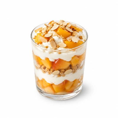 Seattle Sutton's Healthy Eating Peach Almond Parfait 2000 Calorie Plan
