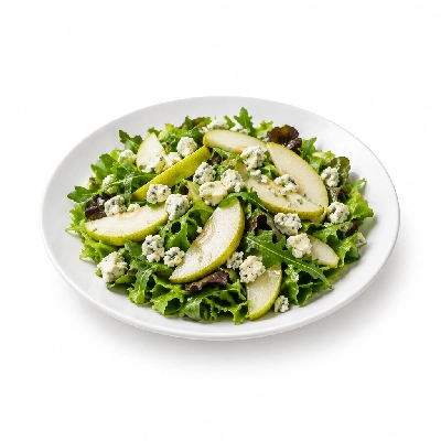 Seattle Sutton's Healthy Eating Pear and Gorgonzola Salad 1500 Calorie Plan