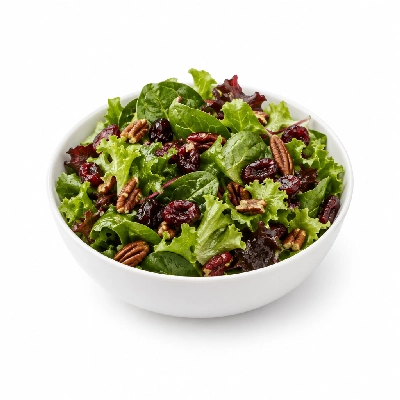 Seattle Sutton's Healthy Eating Pecan-Cranberry Mixed Green Salad 1500 Calorie Plan
