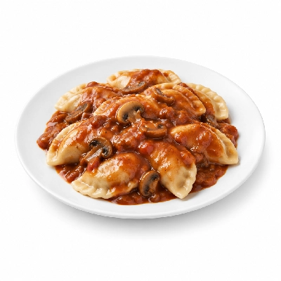 Seattle Sutton's Healthy Eating Pierogi in Mushroom and Tomato Gravy 2000 Calorie Plan