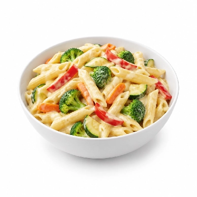 Seattle Sutton's Healthy Eating Primavera Alfredo 1500 Calorie Plan