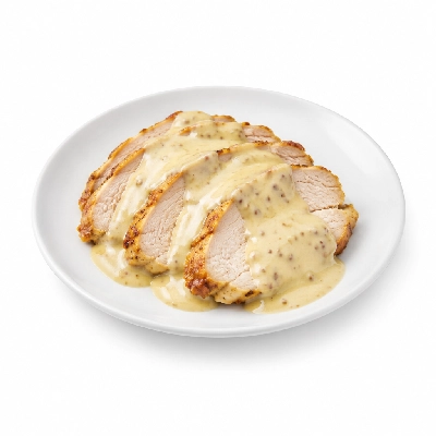 Seattle Sutton's Healthy Eating Roast Turkey in Dijon Cream Sauce 1200 Meal Plan