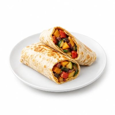 Seattle Sutton's Healthy Eating Roasted Vegetable Wrap 2000 Calorie Plan