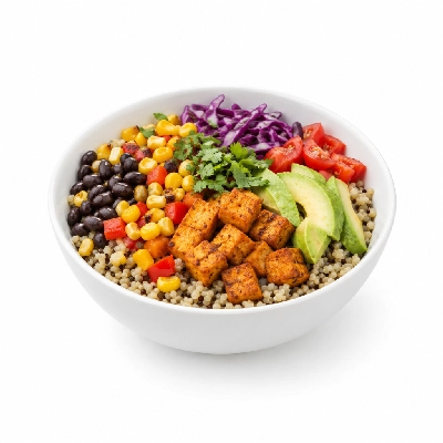 Seattle Sutton's Healthy Eating Santa Fe Bowl Vegetarian Plan