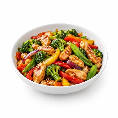 Seattle Sutton's Healthy Eating Sesame Ginger Stir Fry 1200 Calorie Plan