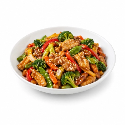 Seattle Sutton's Healthy Eating Sesame Ginger Stir Fry Vegetarian Plan