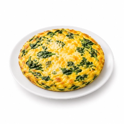 Seattle Sutton's Healthy Eating Spinach and Cheese Frittata 1200 Calorie Plan