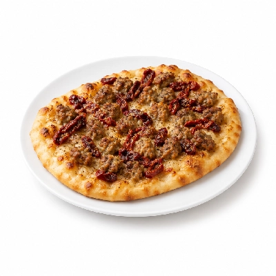 Seattle Sutton's Healthy Eating Sundried Tomato and Italian Sausage Flatbread 1500 Calorie Plan