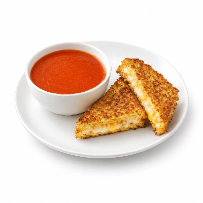 Seattle Sutton's Healthy Eating Tomato Soup & Cauliflower Crusted Grilled Cheese Vegetarian Plan