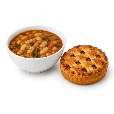 Seattle Sutton's Healthy Eating Tuscan Bean Soup and Crostata 2000 Calorie Plan