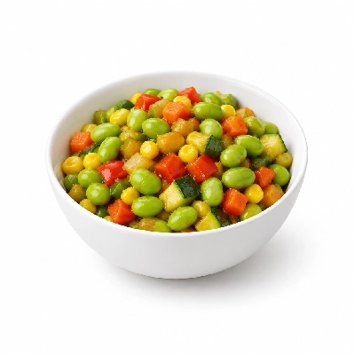 Seattle Sutton's Healthy Eating Vegetable Edamame Succotash Vegetarian Plan