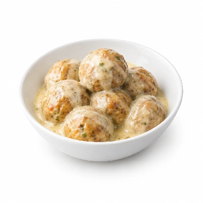 Seattle Sutton's Healthy Eating Veggie Meatballs in Dijon-Cream Sauce Vegetarian Plan