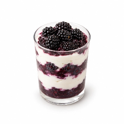 Seattle Sutton's Healthy Eating Wild Blackberry Parfait 1200 Calorie Plan