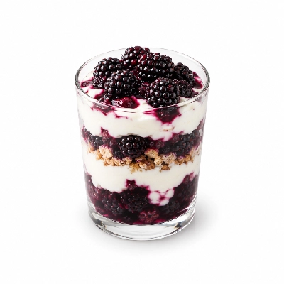 Seattle Sutton's Healthy Eating Wild Blackberry Parfait 1500 Calorie Plan