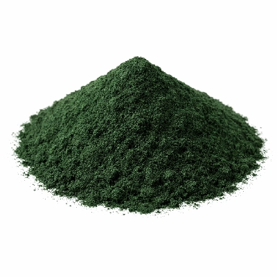 Seaweed spirulina dried