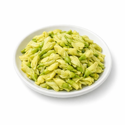 Sesbania flower cooked steamed without salt