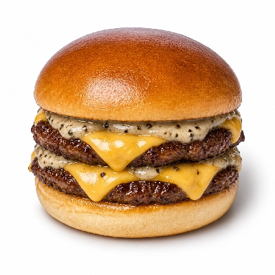 Shake Shack Black Truffle Burger Double