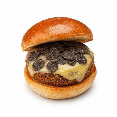 Shake Shack Black Truffle 'Shroom Burger