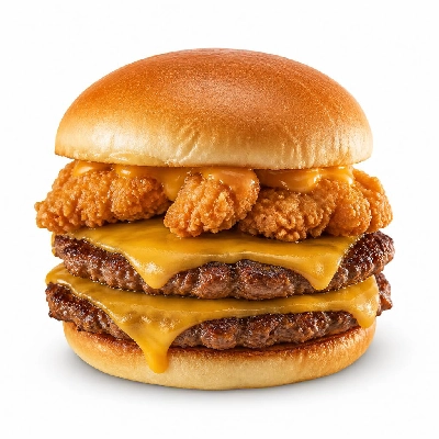 Shake Shack Burgers Crackle Shack Double