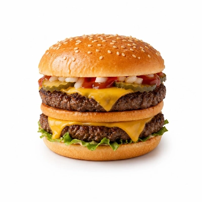 Shake Shack Burgers Double Hamburger