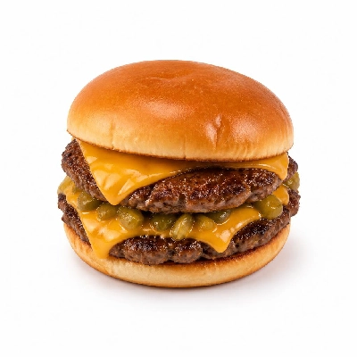Shake Shack Burgers Green Chile CheddarShack Double