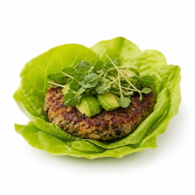 Shake Shack Burgers Veggie Shack Vegan Lettuce Wrap