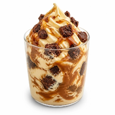 Shake Shack Concrete Mix-Ins Dulce De Leche Brownie (Zingerman's)