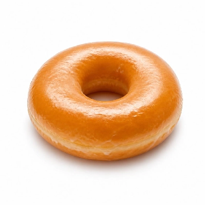 Shake Shack Concrete Mix-Ins Glazed Donut (North Lime Donuts)
