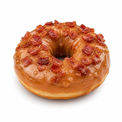 Shake Shack Concrete Mix-Ins Maple Bacon Donut (Astro Donuts)