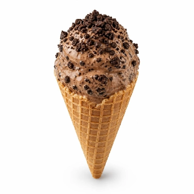Shake Shack Concretes Chocolate Truffle Cookie Cone