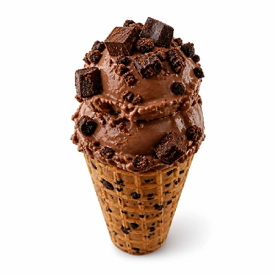 Shake Shack Concretes Chocolate Truffle Cookie Cone (Double)