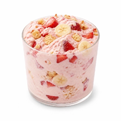 Shake Shack Concretes Strawberry Banana Crunchcake (Double)