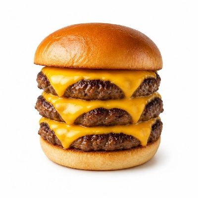 Shake Shack Triple Cheeseburger