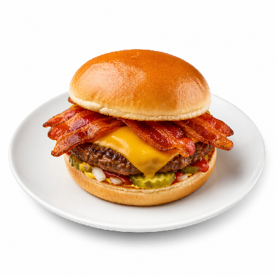 Sheetz Burgerz Boss Bacon Burger