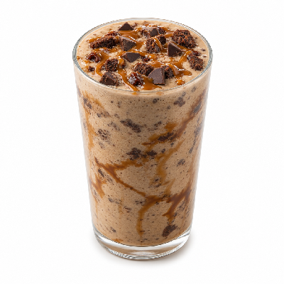 Sheetz Caramel Fudge Brownie Blast Milkshake