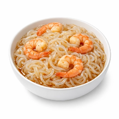 Shirataki Noodle Pad Thai with Shrimp